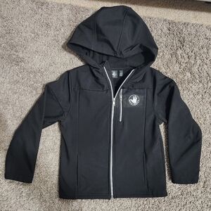 Body Glove Boys Black Hooded Jacket, Size 7